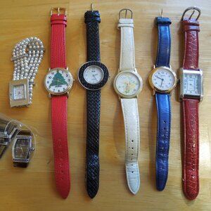 Vintage Women's Wrist Watches Lot of 7